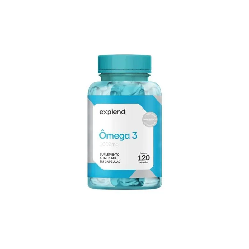 Suplemento Alimentar Explend Omega 3 120 Caps 1000 Mg