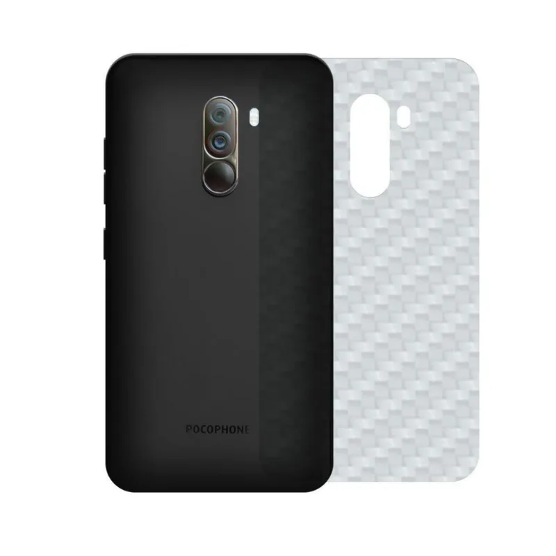 Película Traseira De Fibra De Carbono Transparente Para Xiaomi Pocophone F1 - Gorila Shield