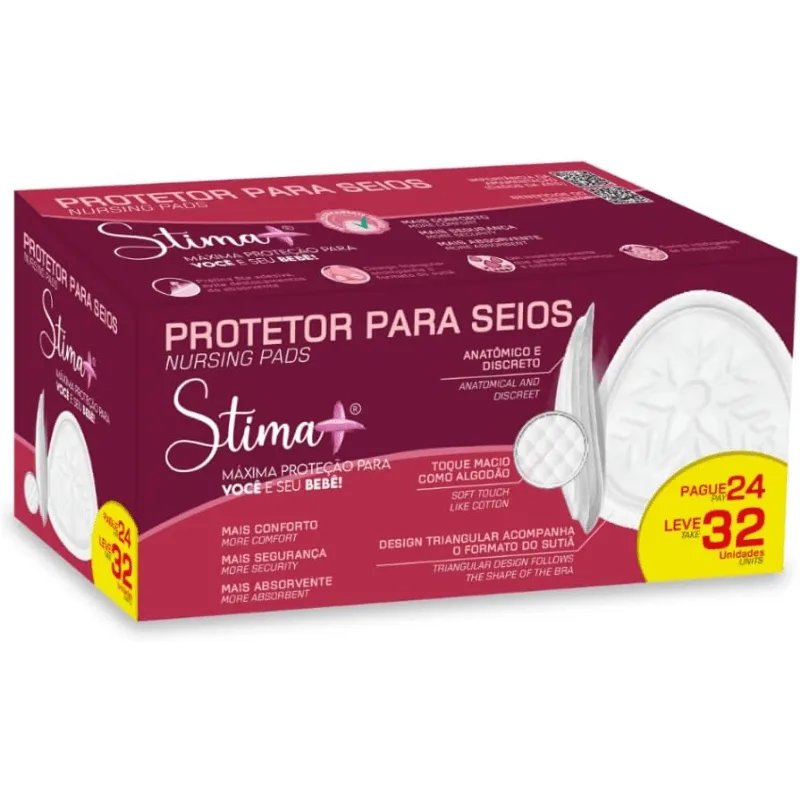 Protetor De Seios Stima Leve Com 32 Pague 24