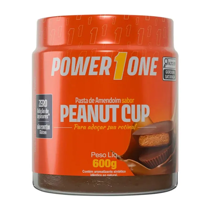 Pasta Amendoim Peanut Cup Power One 600g - Nut