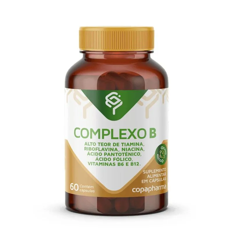 Complexo B 60 Cápsulas - Copapharma