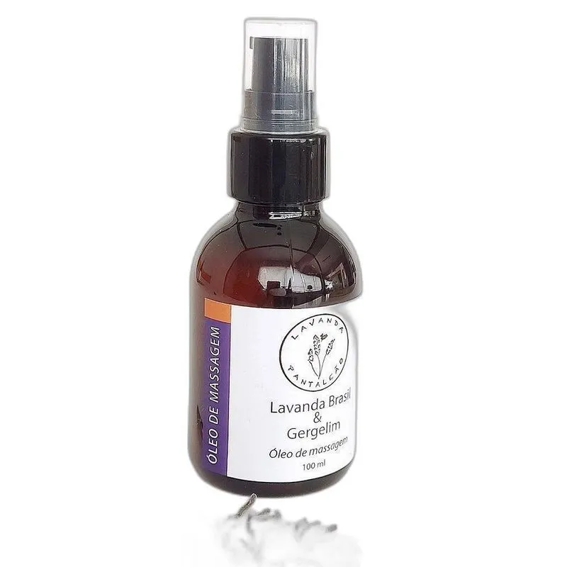 Óleo De Massagem 100ml - Lavanda Brasil E Gergelim