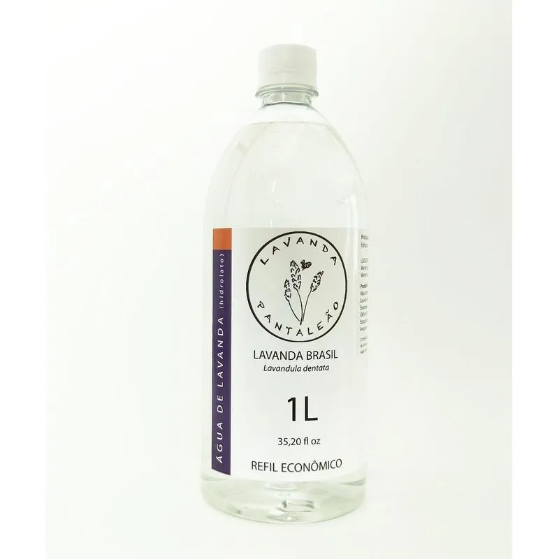 Água Floral De Lavanda (hidrolato) - Refil Econômico 1 Litro