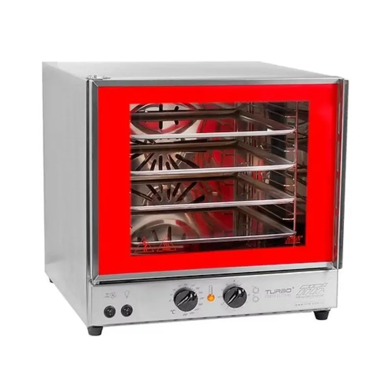 Forno Elétrico De Bancada Turbo Inox Fetp4a Vermelho Titã