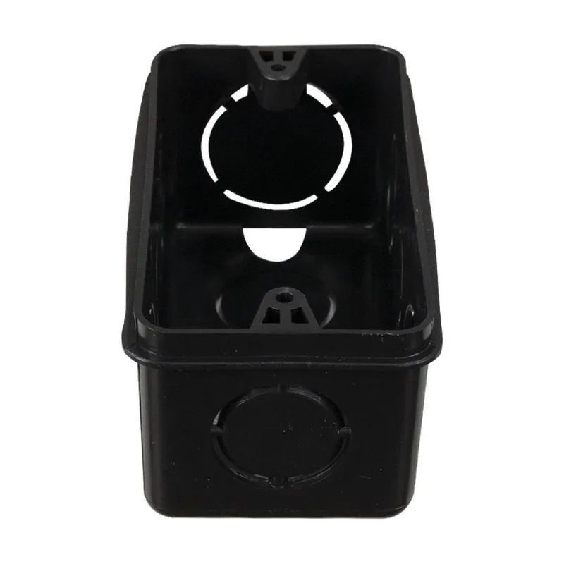 Caixa De Luz Embutir Pacote 24 Un Zapinplast - Preto Preto