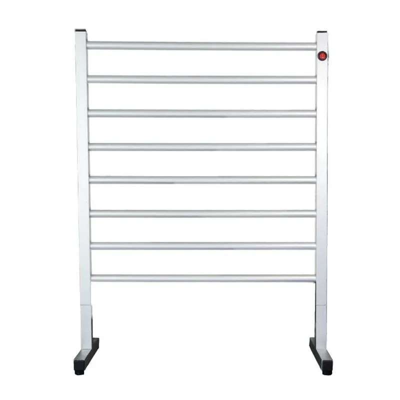 Toalheiro Térmico Grande De Chão **prata 127v**