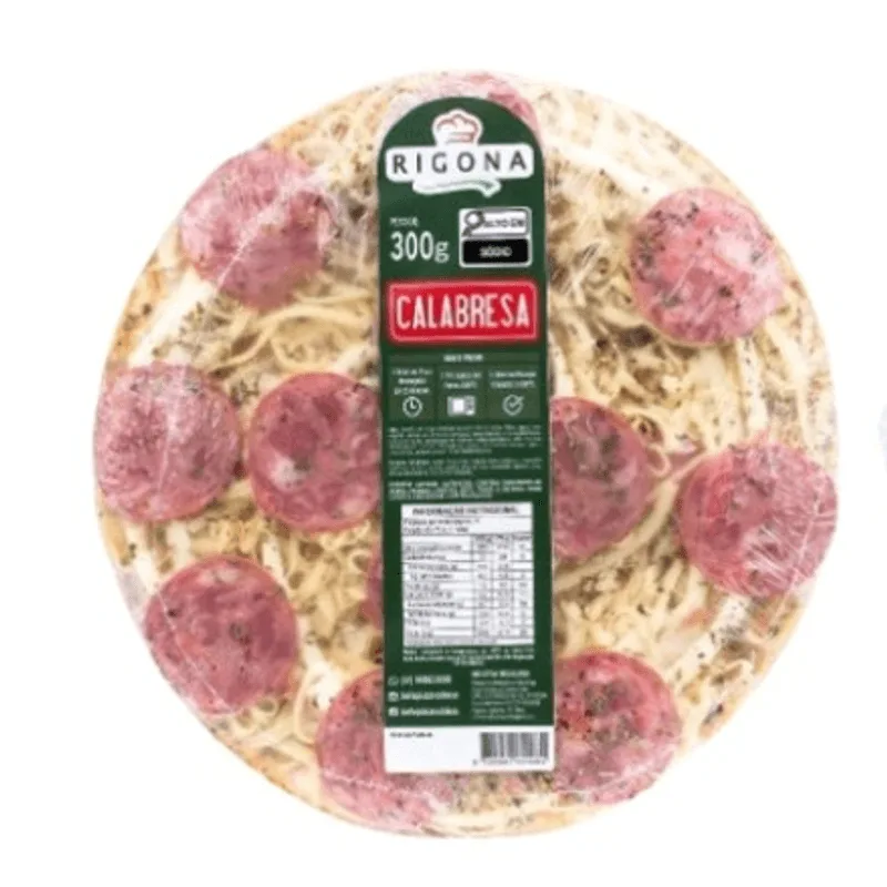 Pizza RIGONA Calabresa Congelada 300g