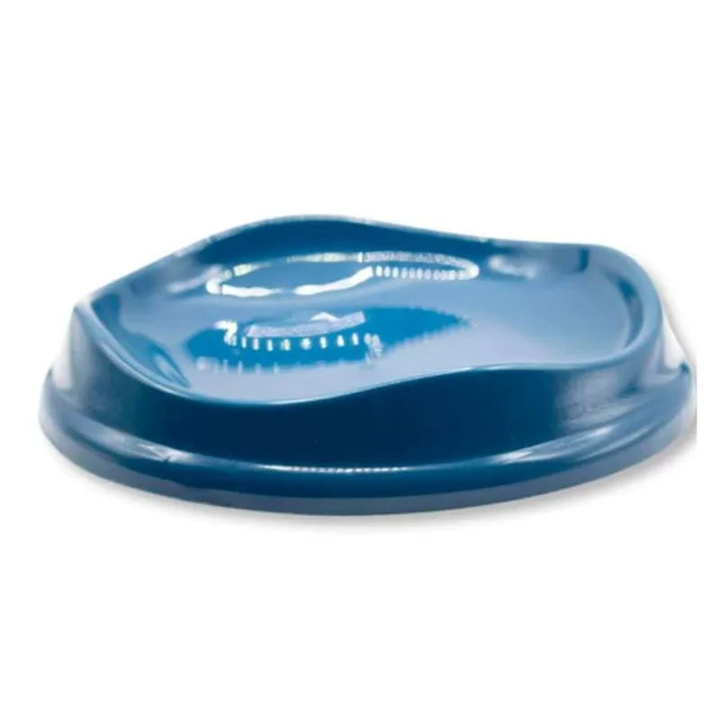 Comedouro Para Pets Raso Starkpet Flat Azul Cobalto (MP)