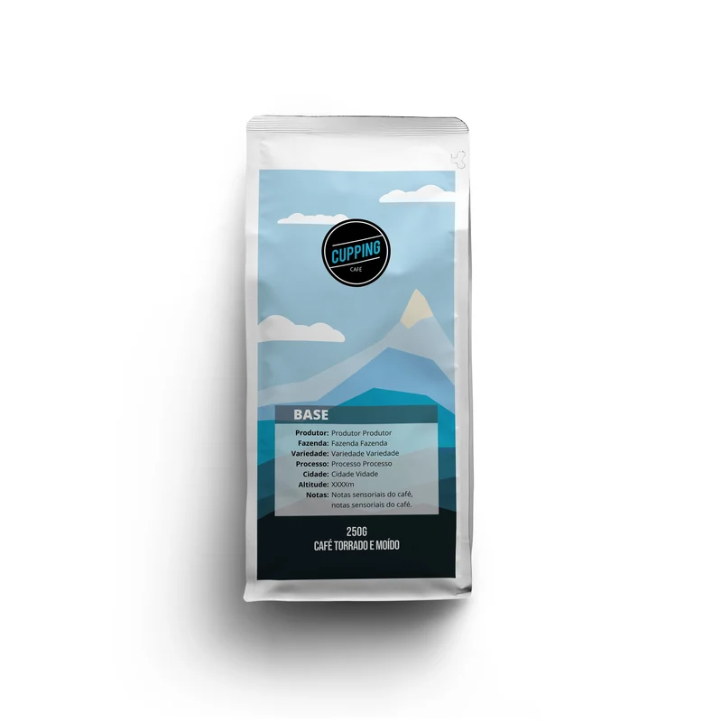 Café Cupping Café Pacote 250g Base Moído