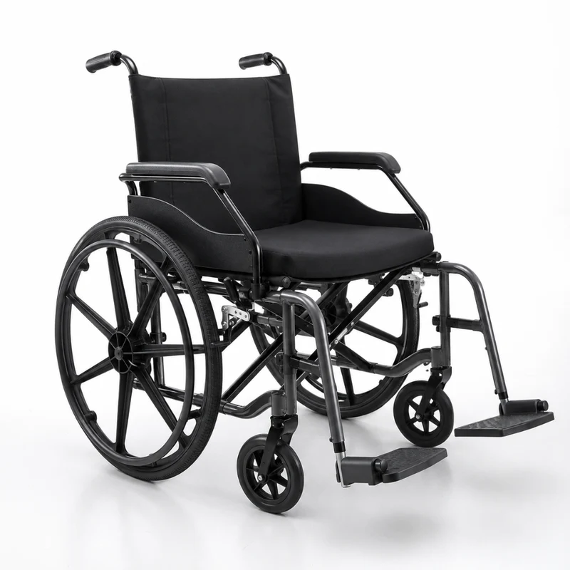 Cadeira De Rodas Obeso Dobrável Plus - 52cm 130kg Manual - Prolife (1010118)