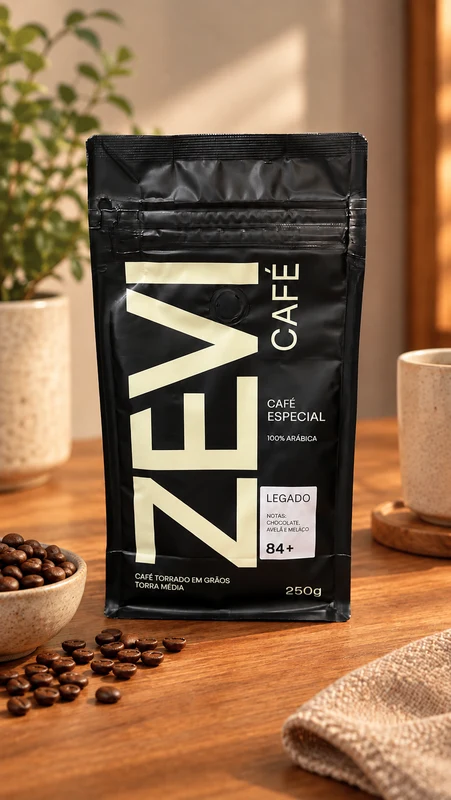 Café ZEVI Especial LEGADO Em Grãos Pacote 250g