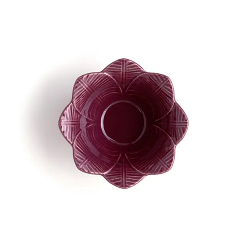 Conjunto com 6 Bowl Leaves Sumac 372ml - por Rita Lobo