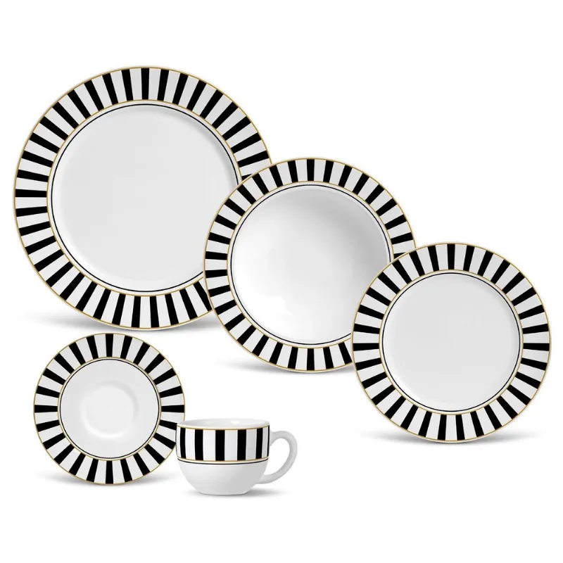 Aparelho de jantar Porto Brasil Flat Branco