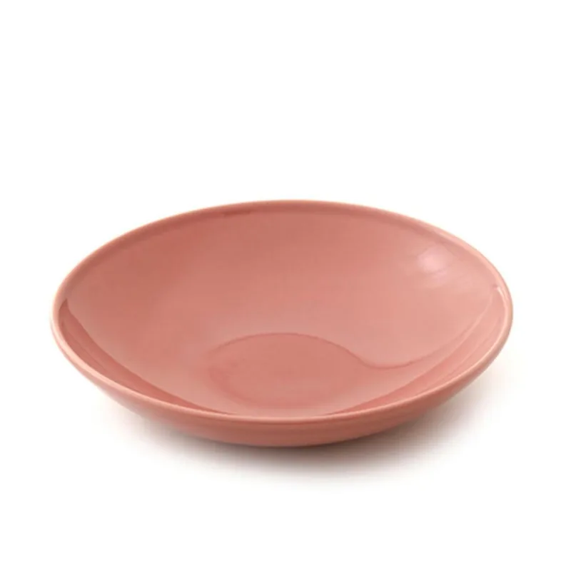 Conjunto com 6 Pratos Fundo Coup Especiarias Pimenta-Rosa Ø21cm - por Rita Lobo