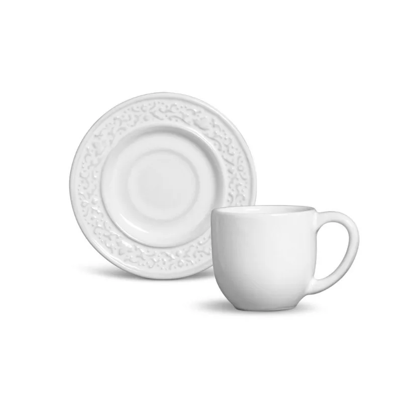 Conjunto Xícaras de Café Porto Brasil - Baroque (6 Pçs)