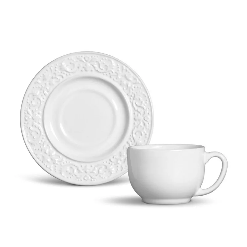 Conjunto Xícaras de Chá Porto Brasil - Baroque (6 Pçs)