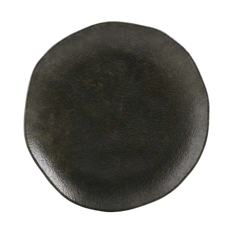 Conjunto com 6 Pratos de Sobremesa Orgânico Onyx Ø19,5cm