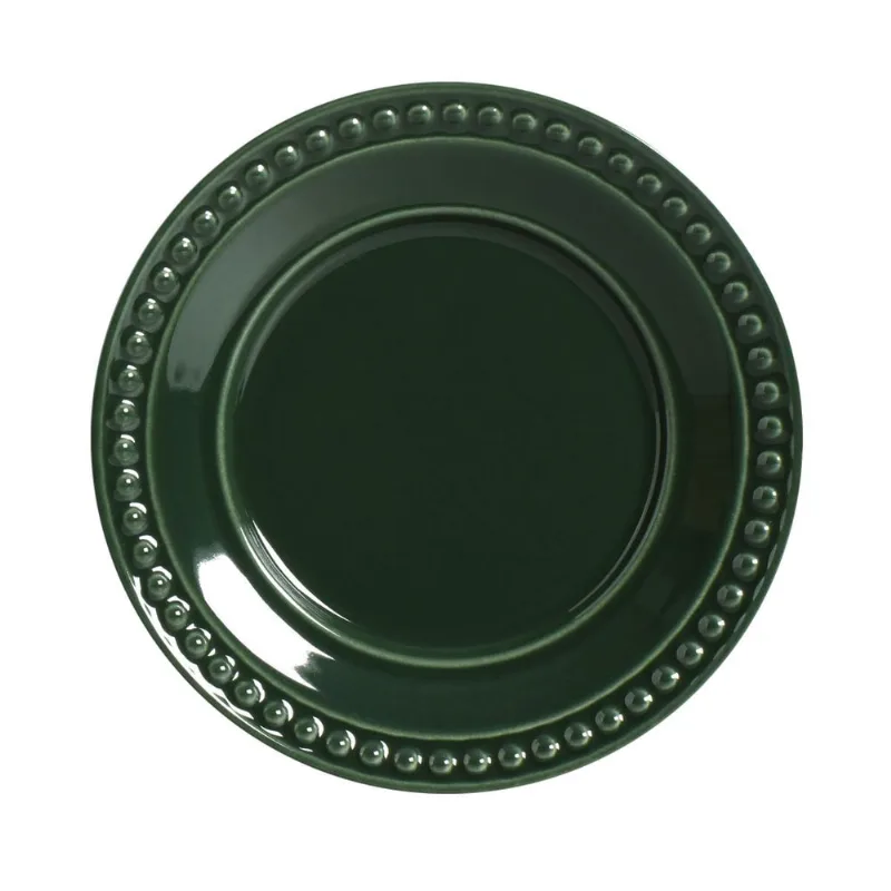 Conjunto com 6 Pratos de Sobremesa Atenas Botânico Ø20,5cm