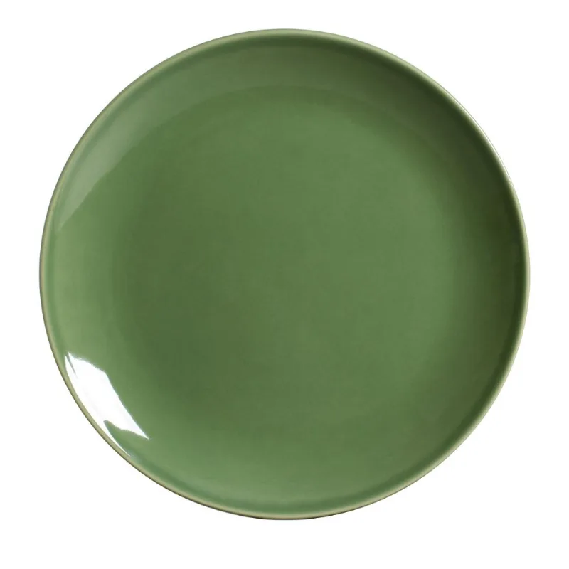 Conjunto com 6 Pratos Raso Coup Verde Sálvia Ø27,5cm