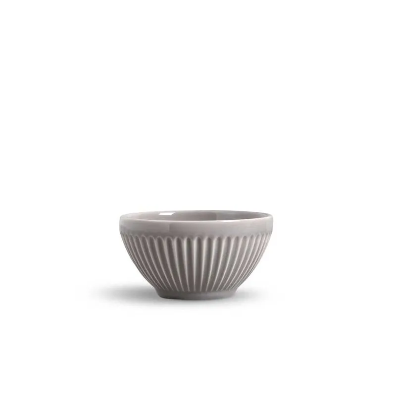 Jogo de 6 Bowls Plissé Cinza Claro
