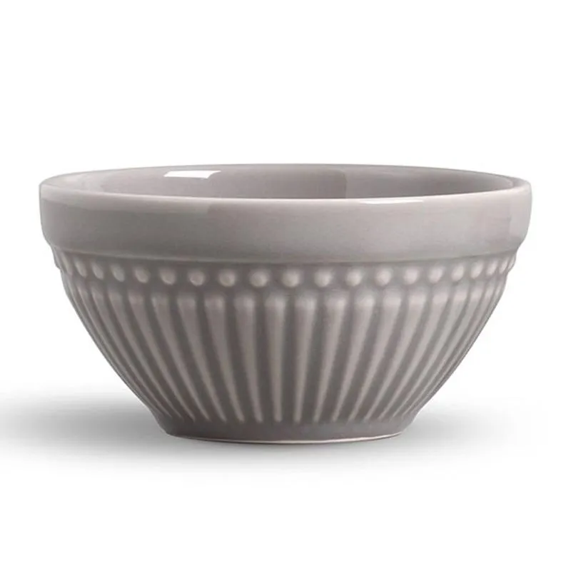 Bowl Roma Cerâmica Cinza Claro Porto Brasil