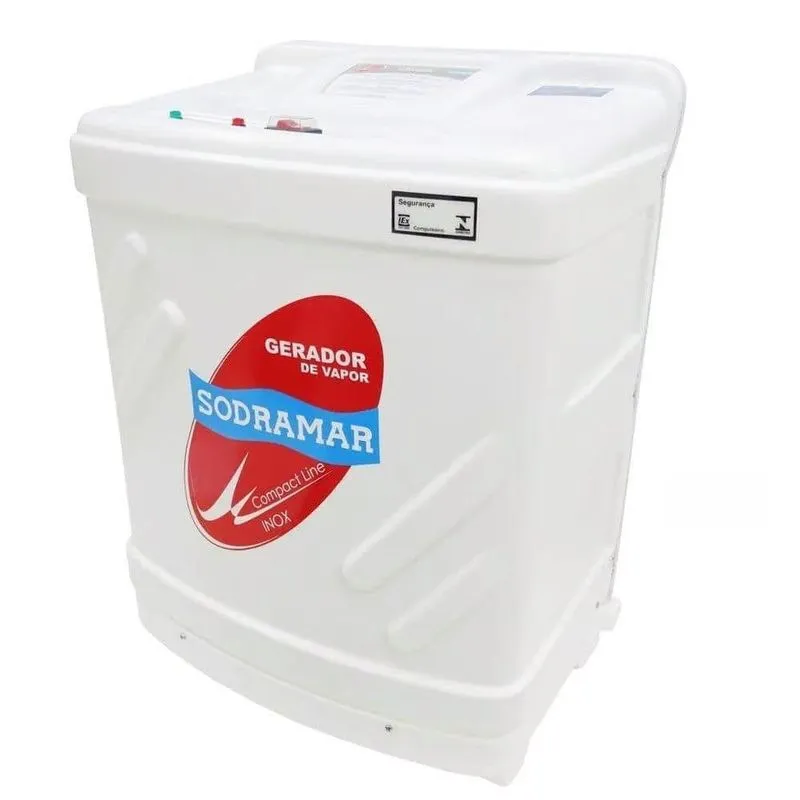 Gerador De Vapor Inox 24 Kw Compact Line P- Sauna Úmida De Até 40 M Voltagem 380v Trifásico