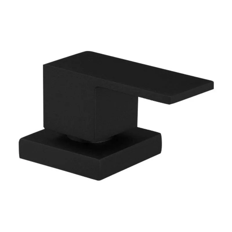 Acabamento De Registro Para 1416/1510 1/2 A 1" Medio Padrao Docol All Black Matte - 4493 C18 Piave Cromado