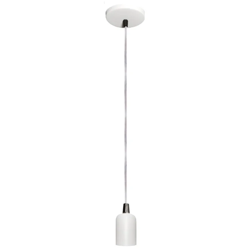 Pendente moderno modelo Clean Branco Todos Ambientes - Joanto