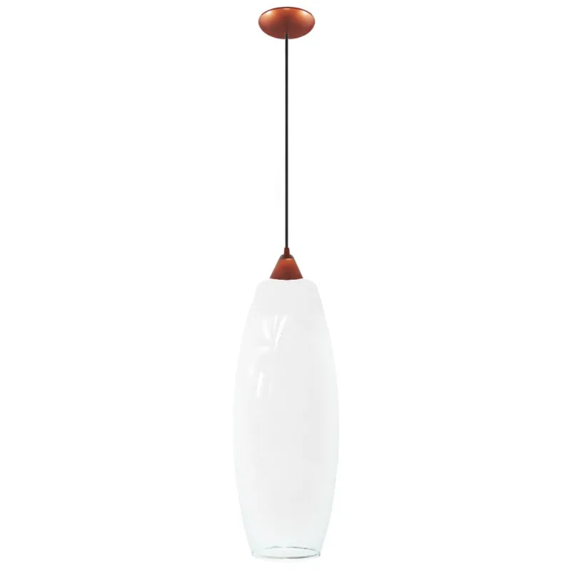 Pendente Moderno Sala Quarto Cozinha Montreal 37 Bco Cobre