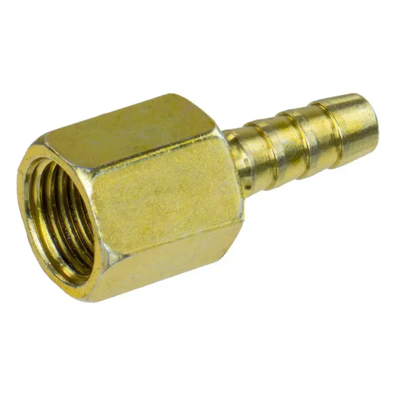 ESPIGAO FEMEA PARA MANGUEIRA WORKER Espigão Fêmea 1/4" x 1/4" para Mangueira 5 Peças Worker