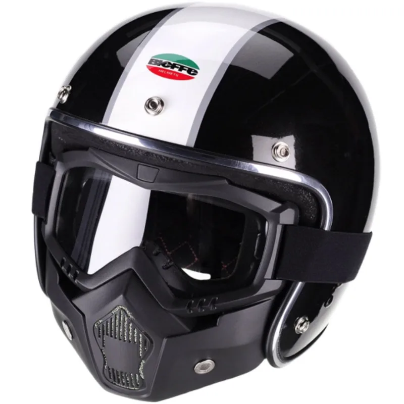Capacete B-45 Origine Preto Pérola Branco 61