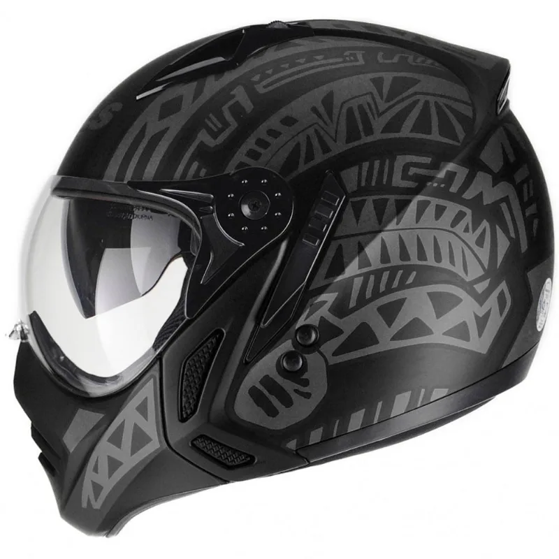 Capacete Peels Mirage Nazka Preto Grafite Fosco 56