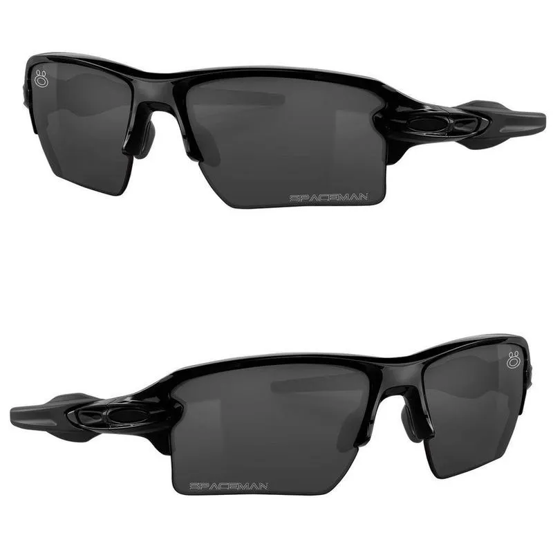 Óculos de Sol Orizom Spaceman em Acetato Preto com Proteção UV
