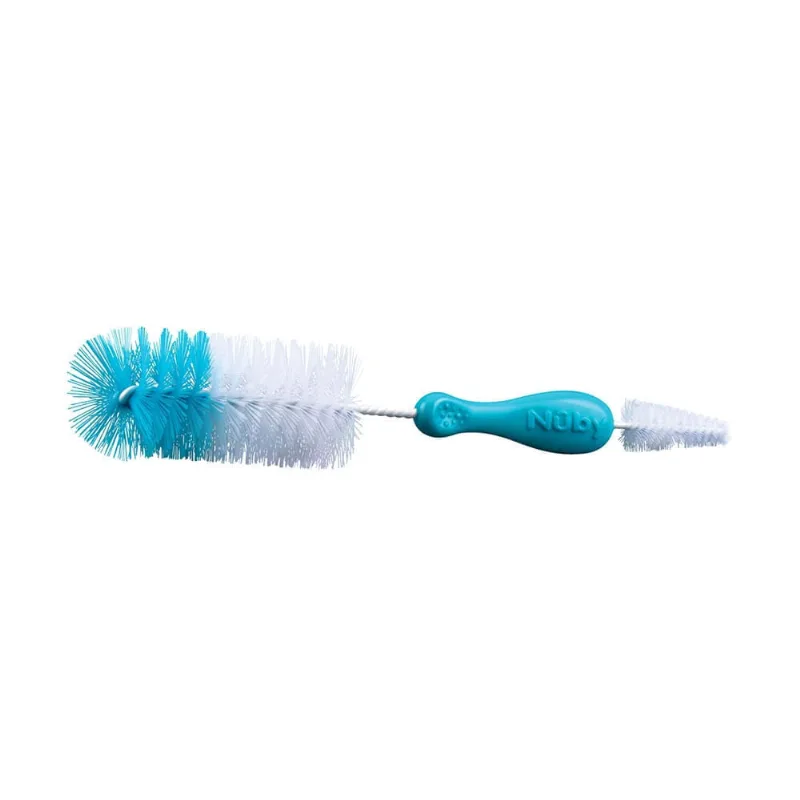 Escova Para Limpeza Nuby 2em1 Azul