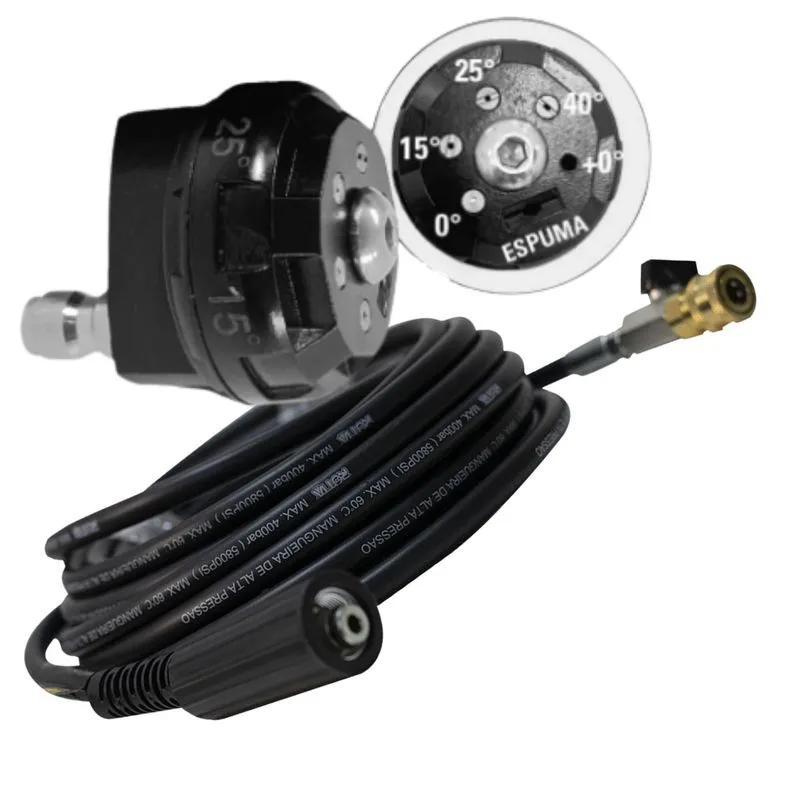 Mangueira 05m Bico Multi Engate Rápido Para Wap Lider