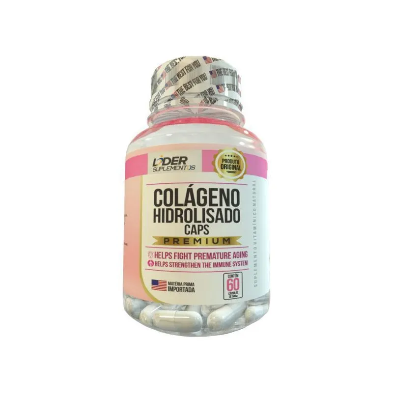 Colágeno Hidrolisado Caps - 60 Cápsulas 500Mg