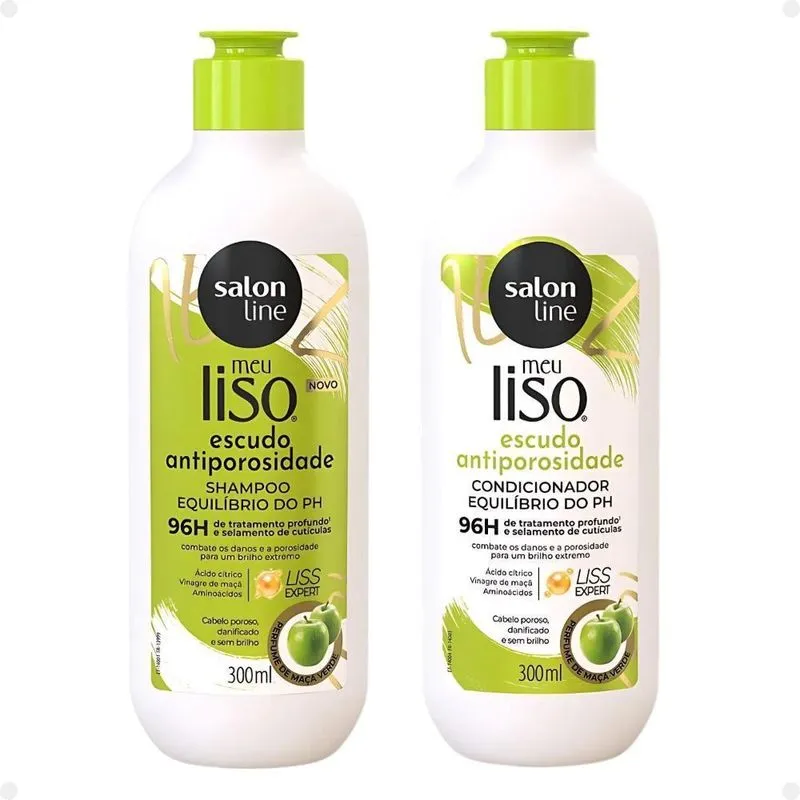 Salon Line Antiporosidade: Shampoo E Condicionador 300ml