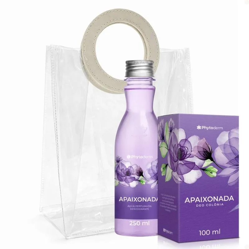 Kit Presente Phytoderm Apaixonada: Água Perfumada 250ml e Deo Colonia 100ml