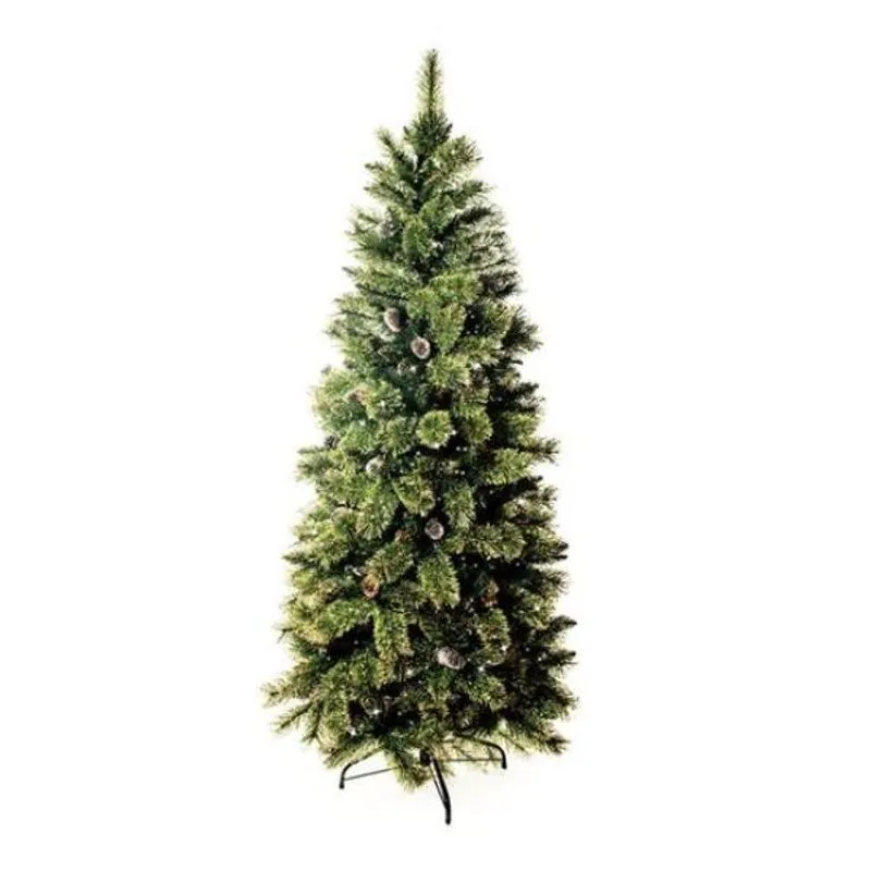 Árvore de Natal Cannes Slim com Glitter 210cm (Árvores de Natal)