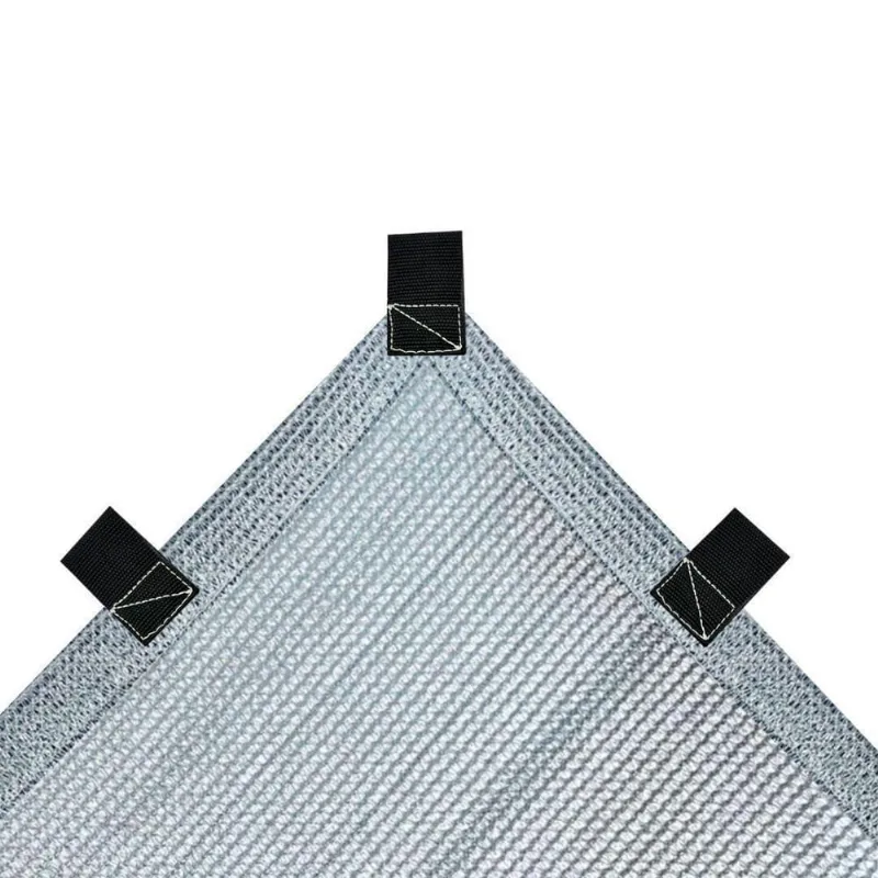 Tela Sombrite Lona Sombra Solar 80% 3X6 Bainha Alças Fortes