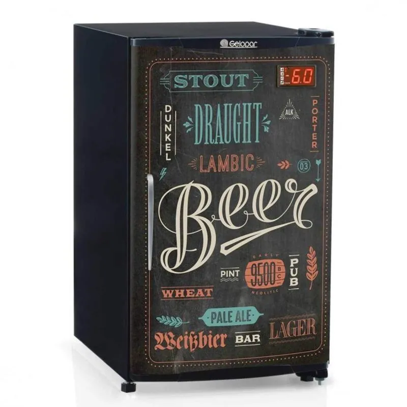 Cervejeira Porta com Adesivo 120L Profissional Gelopar 127V