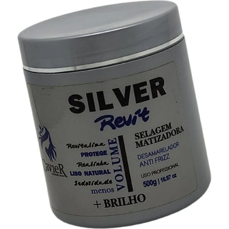 Cavier Selagem Matizadora Selante Silver Revit 500g