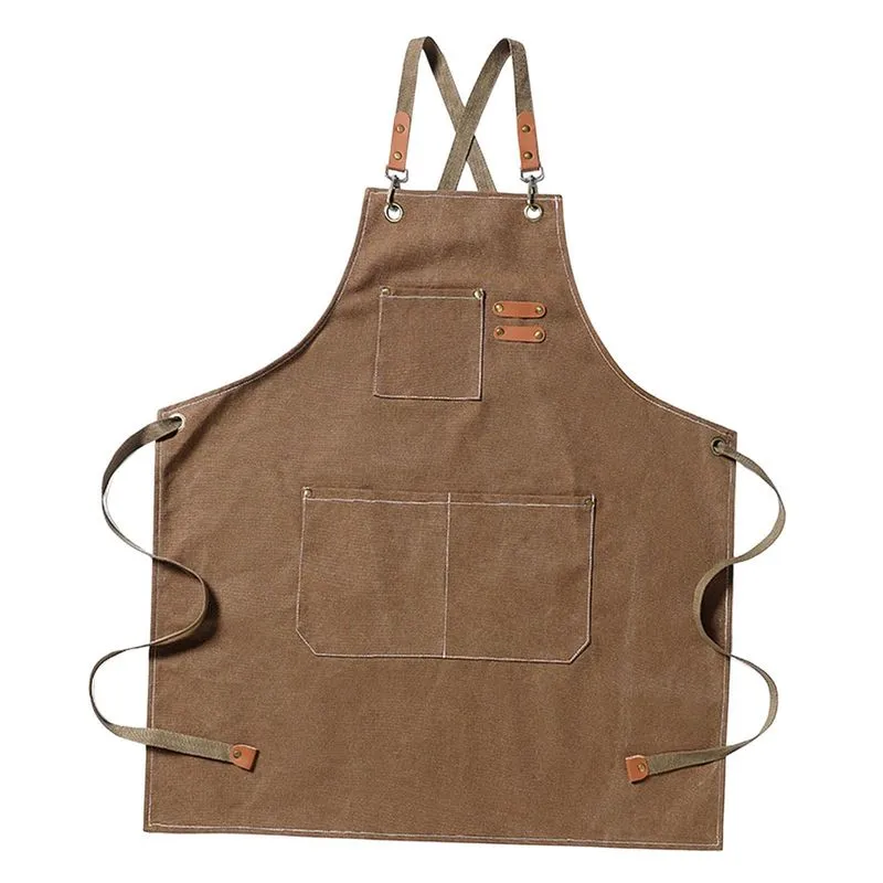 Cozinha De Avental De Lona De Salão Para Chef De Artesanato De Trabalho De Jardim
