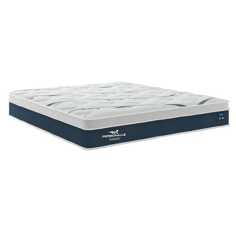 Colchão King Molas Ensacadas MasterPocket Personalle Blue Euro Pillow (193x203x30) - Plumatex