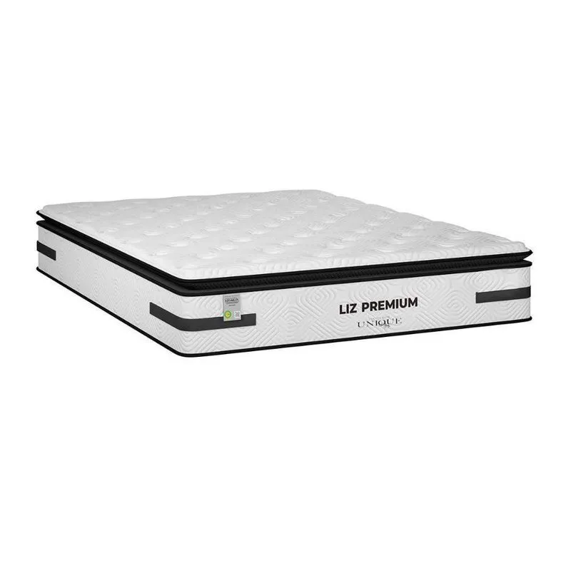 Colchão Casal Molas MasterPocket Ensacadas Liz Premium D33 (138x188x36) - Plumatex