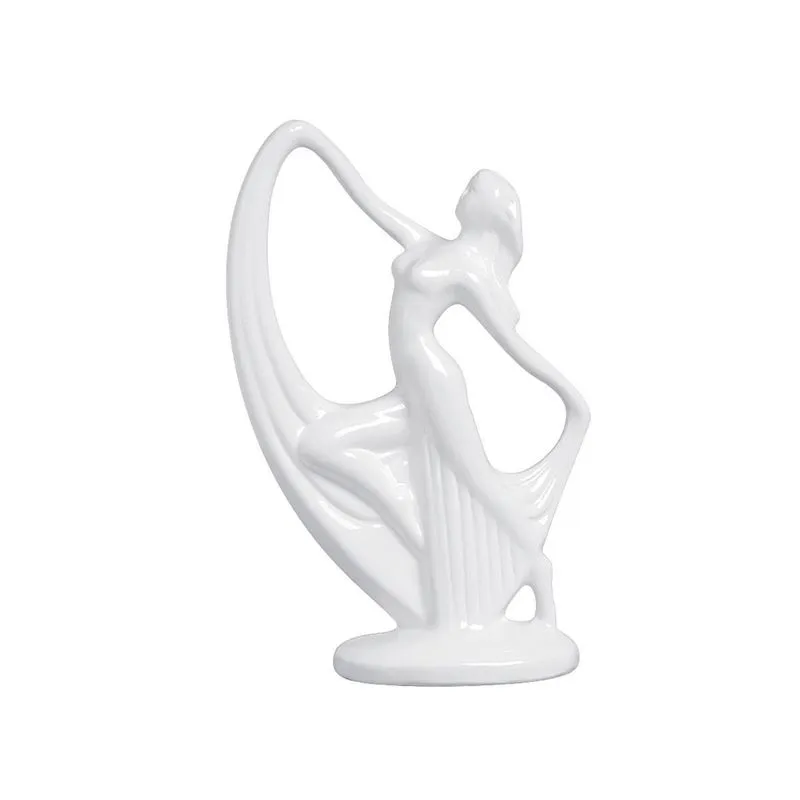 Escultura Estatueta Enfeite Estante Mesa Mulher Cigana