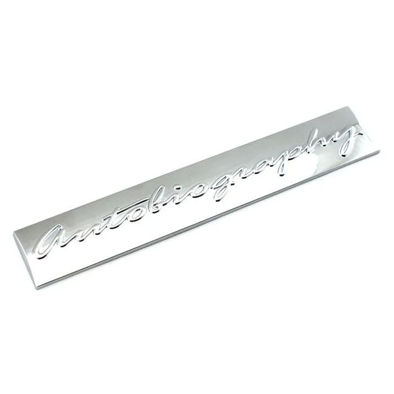 Emblema Land Rover Autobiography Aluminio Evoque Freelander