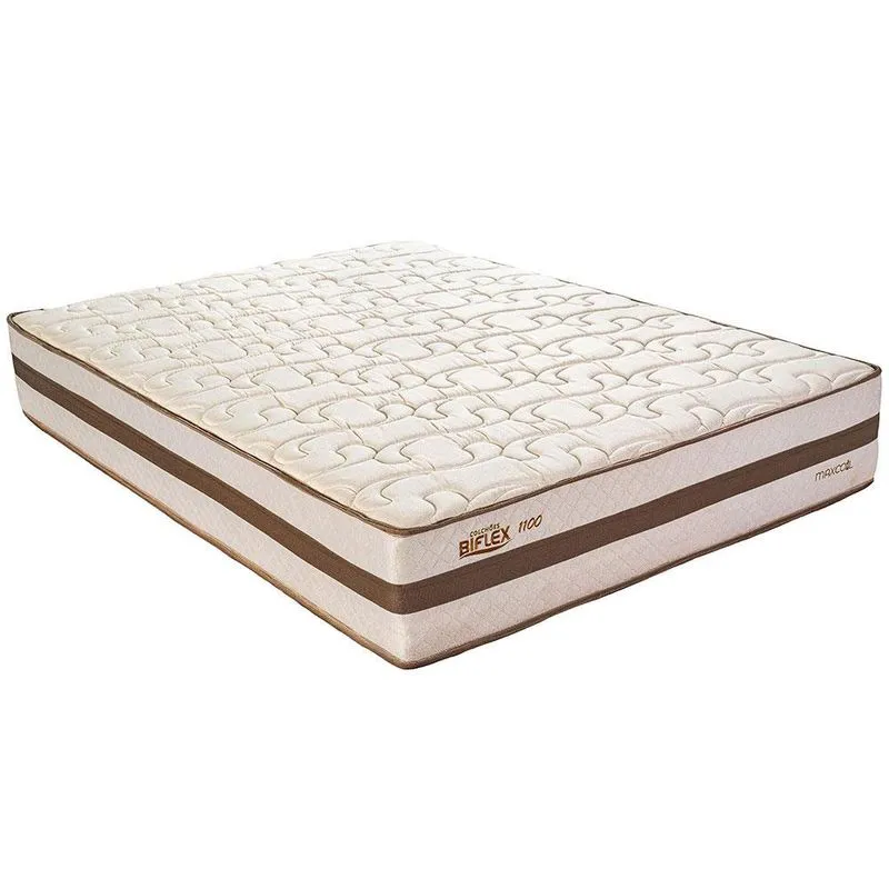 Colchão King Size Biflex Soft Com Pillow Inn E Molas Maxcoil 30x193x203cm