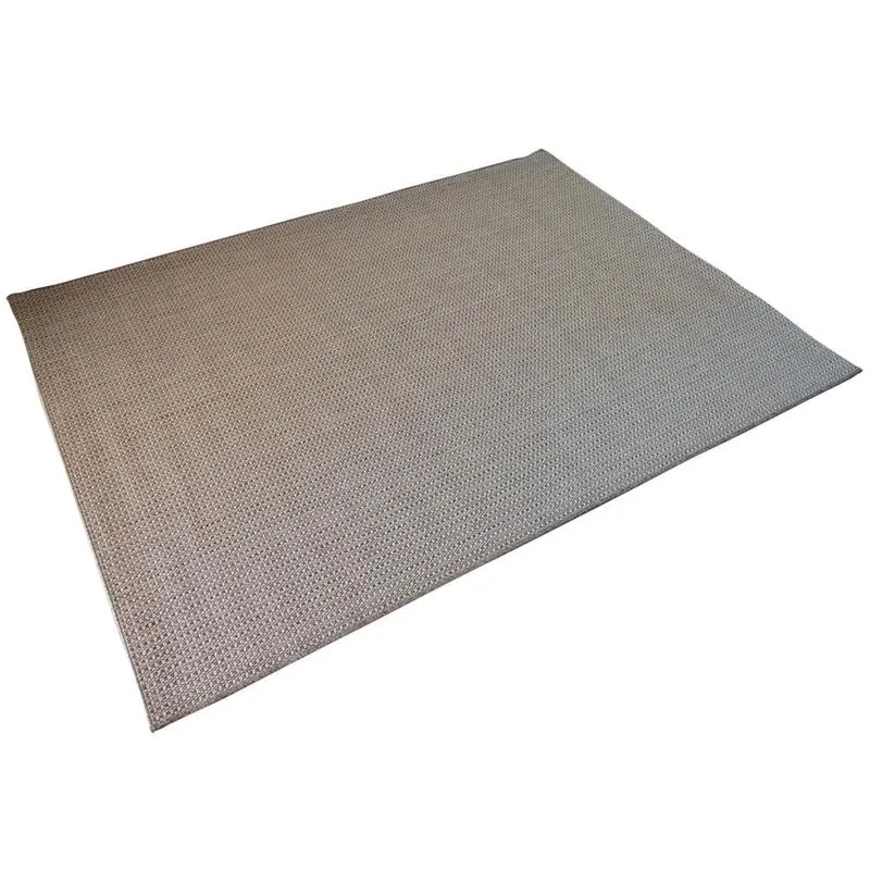 Capacho Rayza 42x60 cm Artesanal Look Ibisco-A Castor com Cambraia e Arena