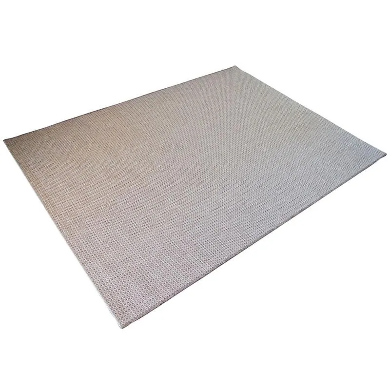Passadeira Rayza 66x120 cm Artesanal Look Flor da Paixão-A Castor com Cambraia e Arena